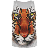 Tribal Tiger All Over Womens Racerback Tank Top