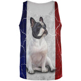 French Bulldog Live Forever All Over Adult Tank Top