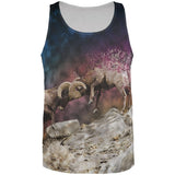 Ram Smash Explosion All Over Womens Racerback Tank Top